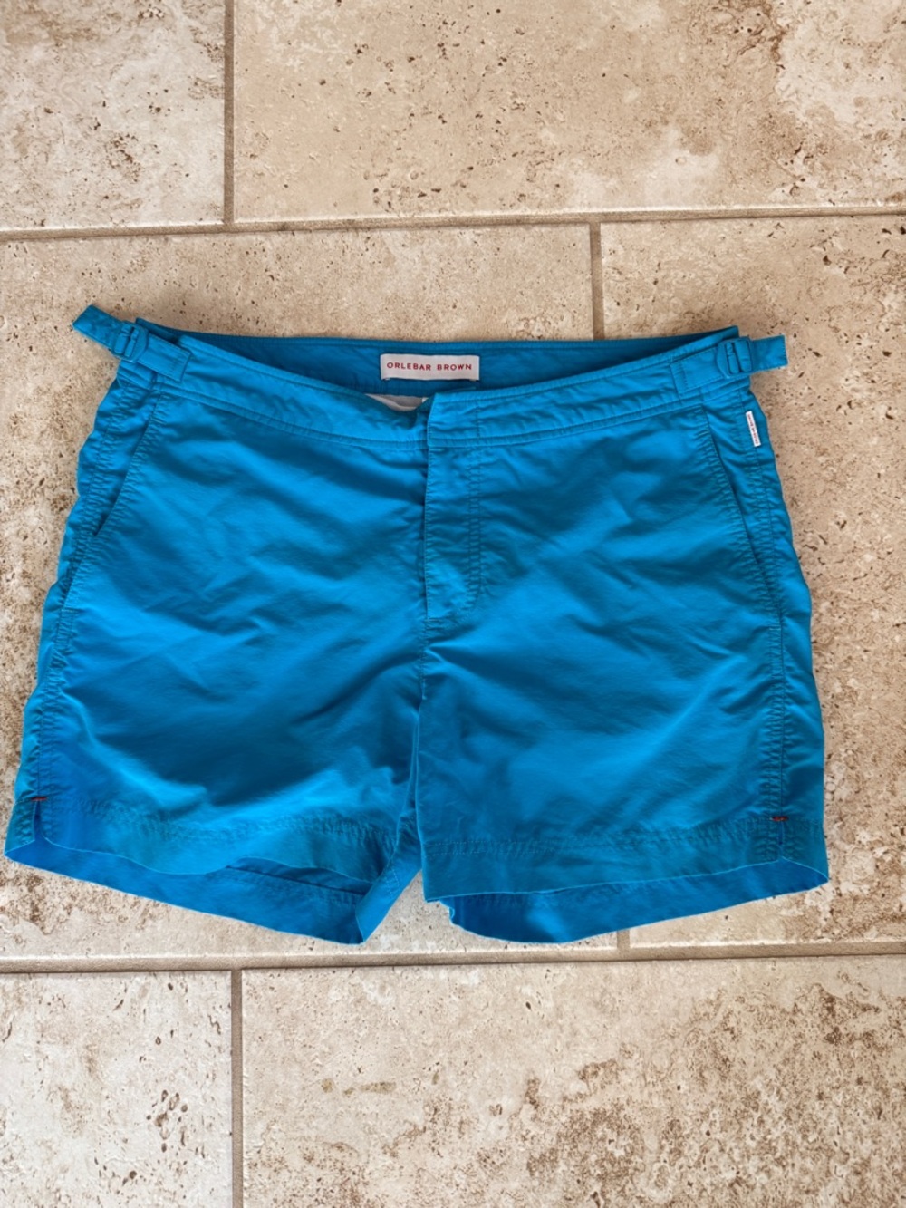 Orlebar Brown Blue Setter Swim Shorts 4” Inseam 33” Waist